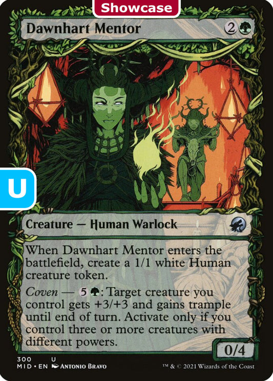 Dawnhart Mentor MID Creature Human Warlock NM