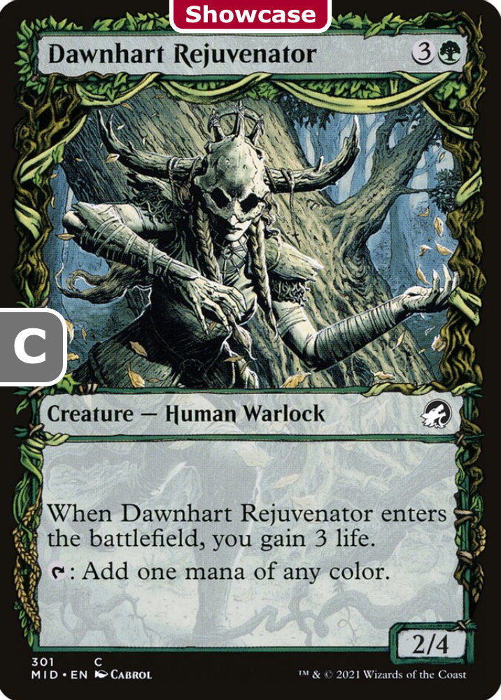 Dawnhart Rejuvenator MID Creature Human Warlock NM
