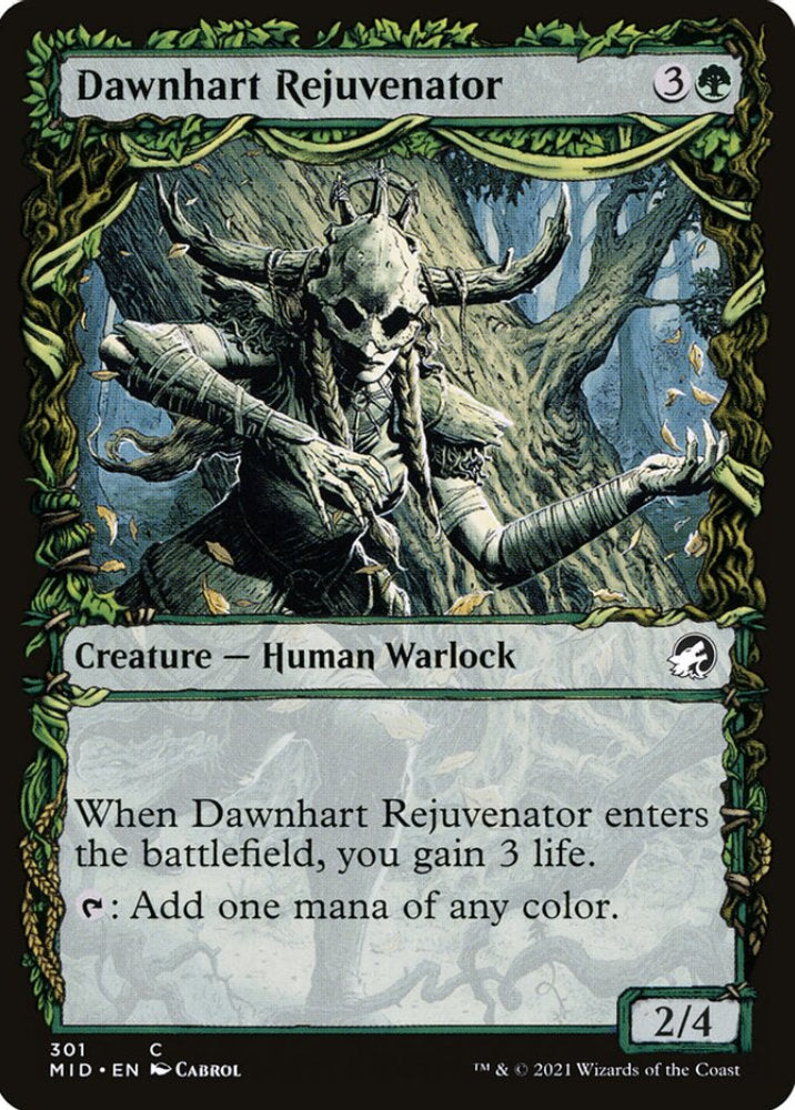 Dawnhart Rejuvenator MID Creature Human Warlock NM