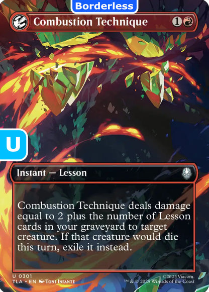 Combustion Technique TLA Instant Lesson NM