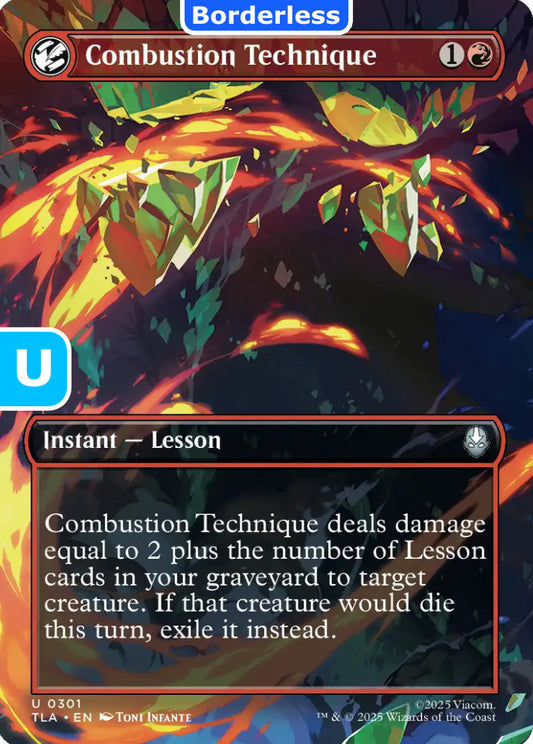Combustion Technique TLA Instant Lesson NM