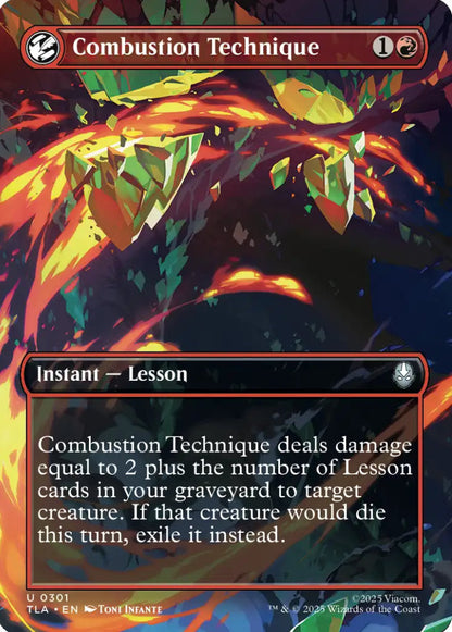 Combustion Technique TLA Instant Lesson NM
