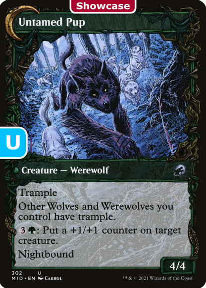 Hound Tamer/Untamed Pup MID Creature Human Werewolf/Werewolf NM