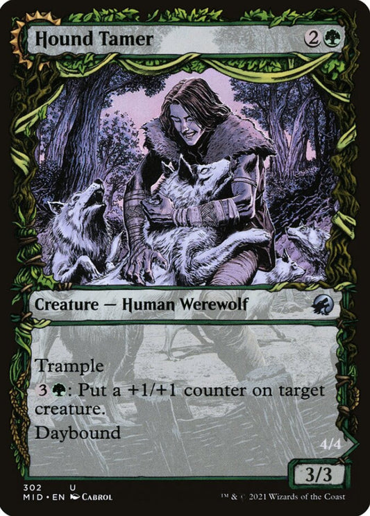 Hound Tamer/Untamed Pup MID Creature Human Werewolf/Werewolf NM