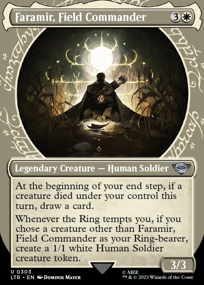 Faramir, Field Commander LTR Legendary Creature Human Soldier NM