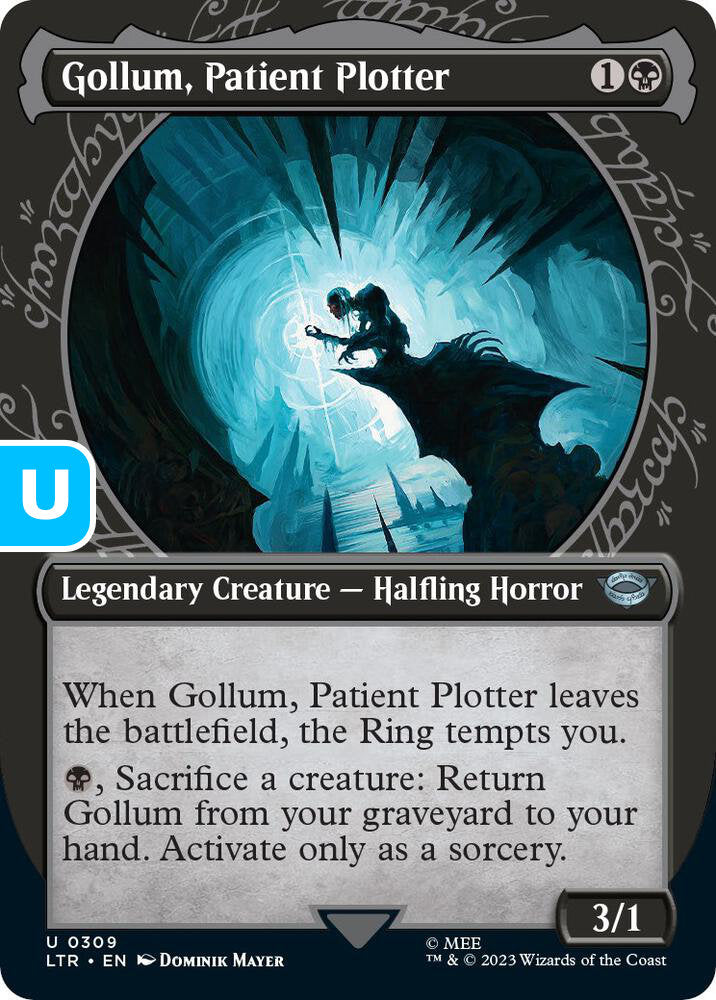 Gollum, Patient Plotter LTR Legendary Creature Halfling Horror NM