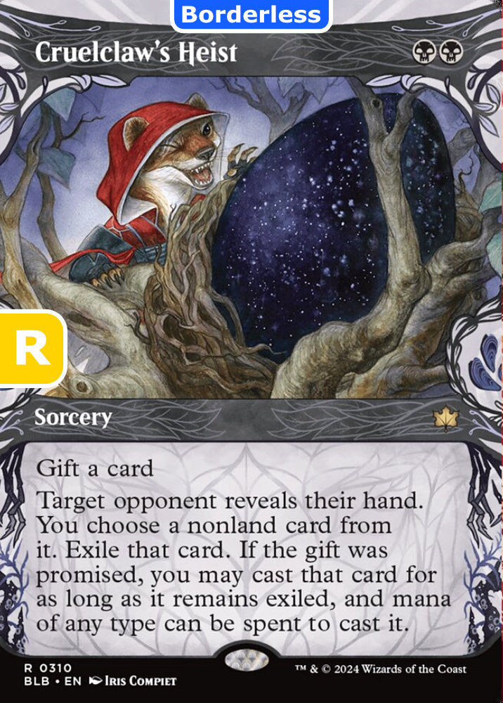 Cruelclaw's Heist BLB Sorcery  NM
