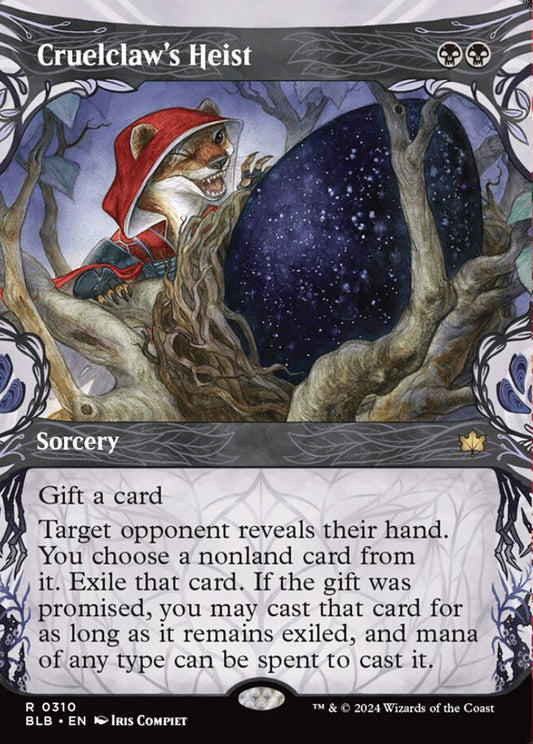Cruelclaw's Heist BLB Sorcery  NM
