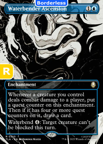 Waterbender Ascension TLA Enchantment  NM