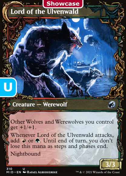 Kessig Naturalist/Lord of the Ulvenwald MID Creature Human Werewolf/Werewolf NM