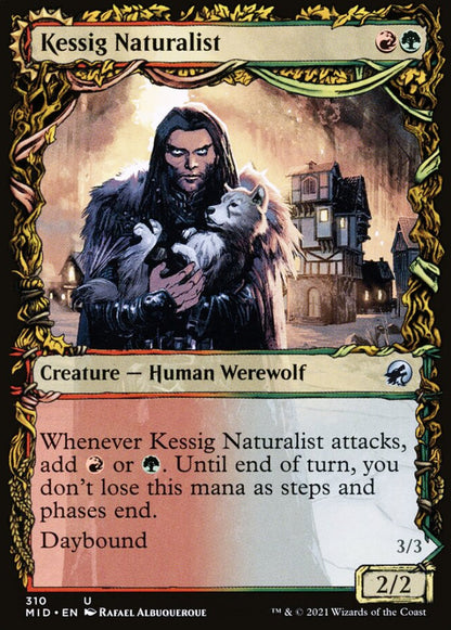 Kessig Naturalist/Lord of the Ulvenwald MID Creature Human Werewolf/Werewolf NM