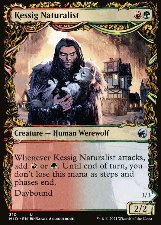 Kessig Naturalist/Lord of the Ulvenwald MID Creature Human Werewolf/Werewolf NM