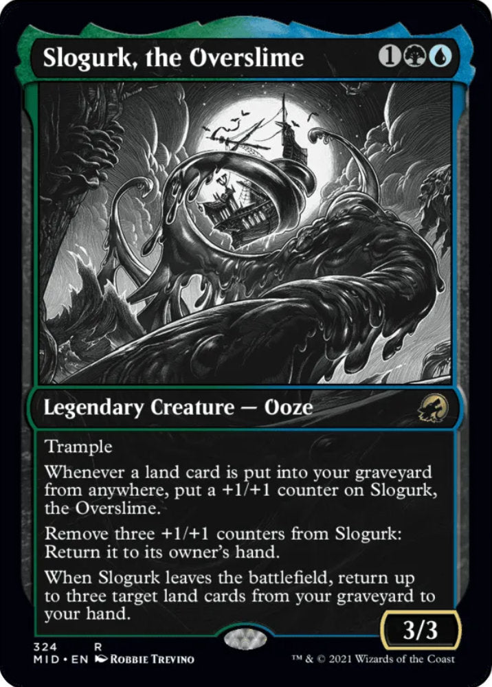 Slogurk the Overslime MID Legendary Creature Ooze NM