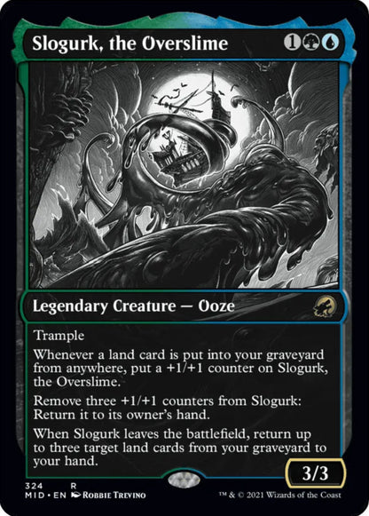 Slogurk the Overslime MID Legendary Creature Ooze NM
