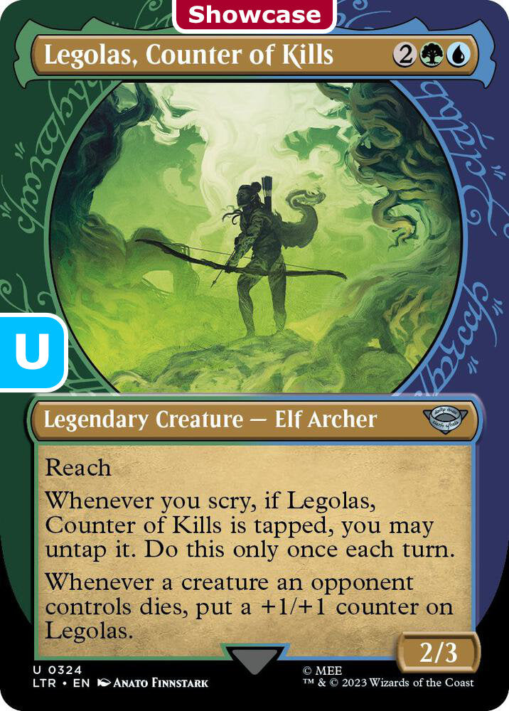 Legolas, Counter of Kills LTR Legendary Creature Elf Archer NM