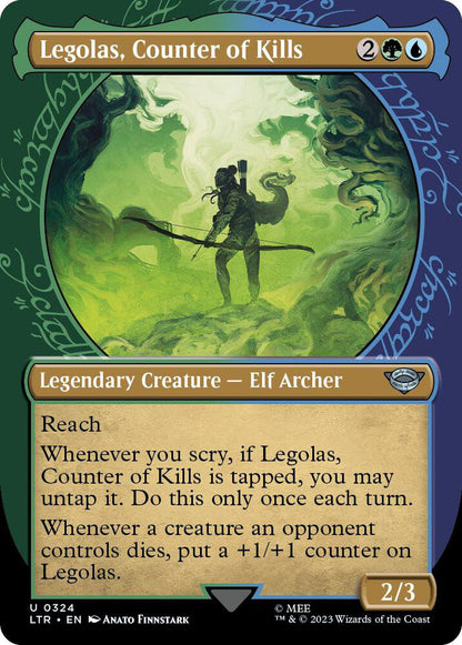 Legolas, Counter of Kills LTR Legendary Creature Elf Archer NM