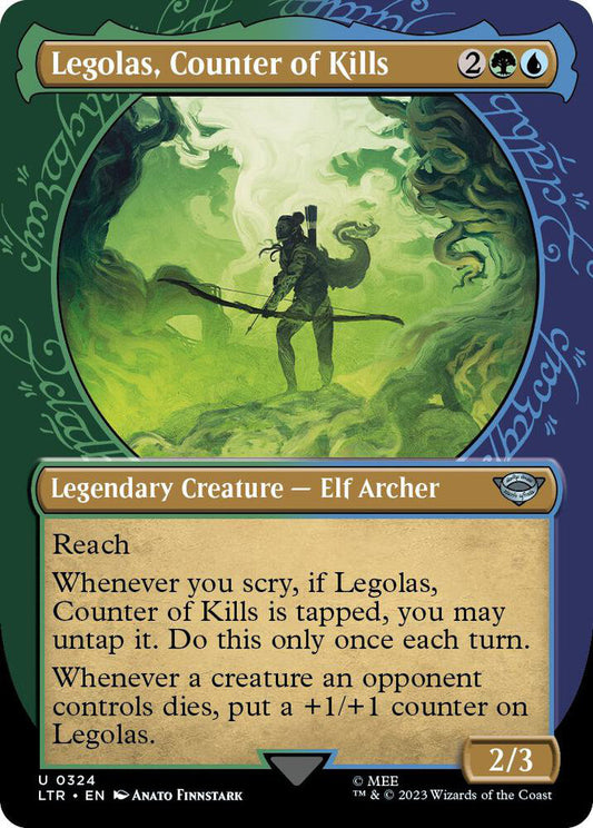 Legolas, Counter of Kills LTR Legendary Creature Elf Archer NM
