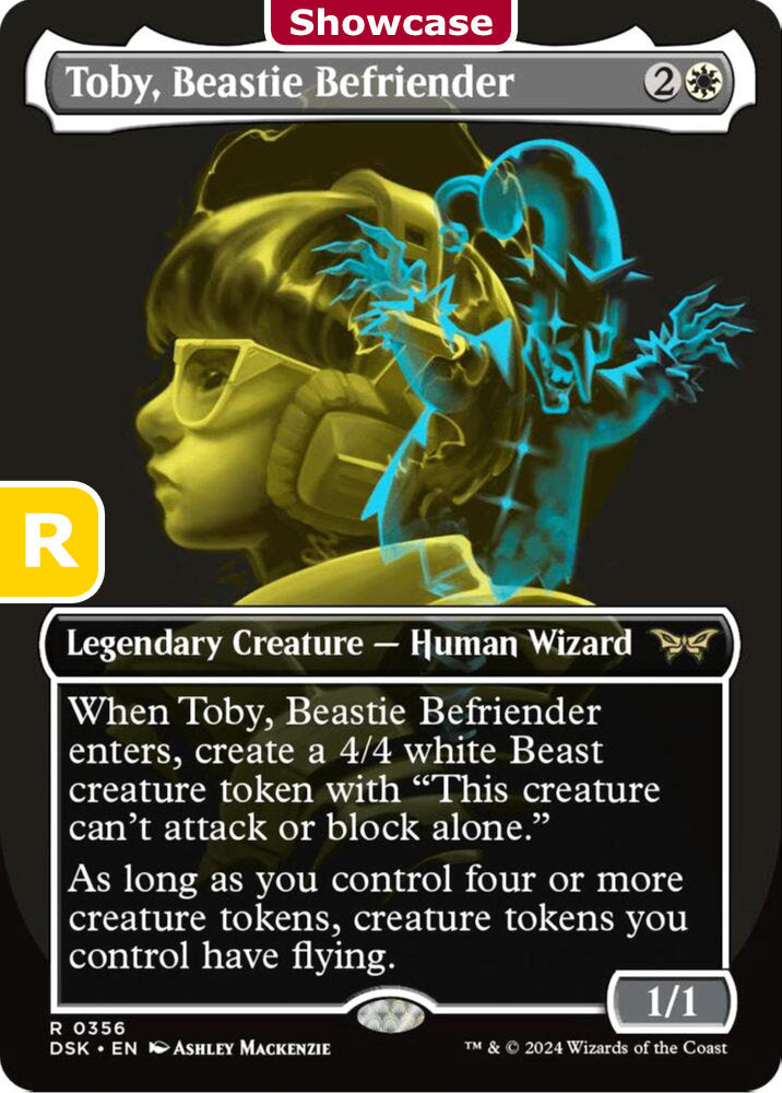 Toby Beastie Befriender DSK Legendary Creature Human Wizard NM