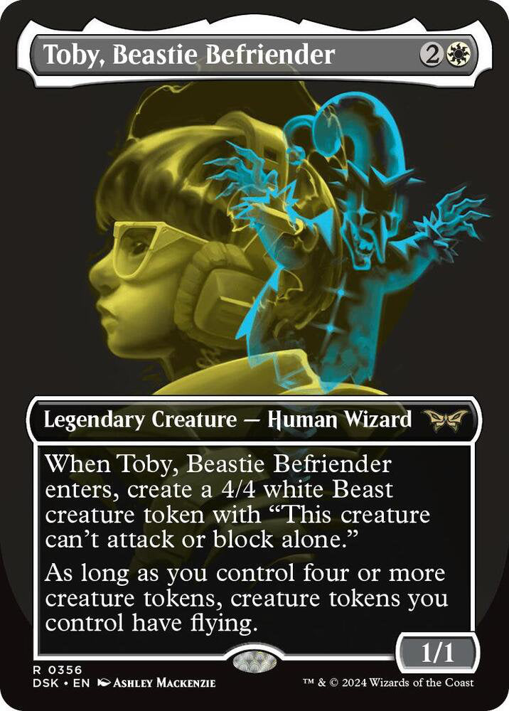 Toby Beastie Befriender DSK Legendary Creature Human Wizard NM