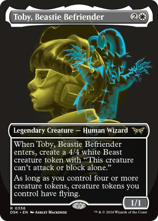 Toby Beastie Befriender DSK Legendary Creature Human Wizard NM