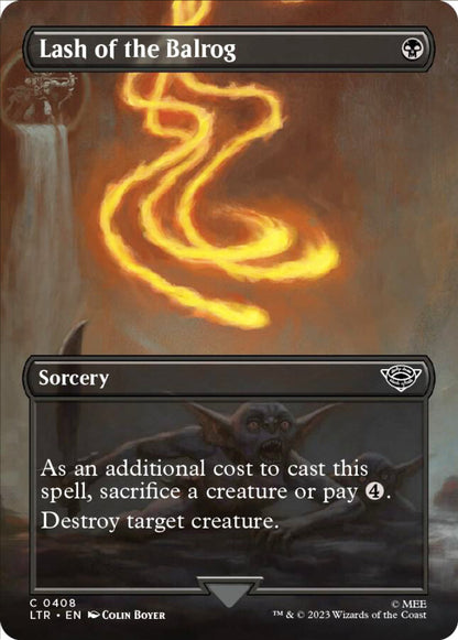 Lash of the Balrog LTR Sorcery  NM