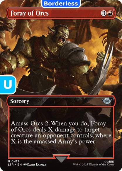 Foray of Orcs LTR Sorcery  NM