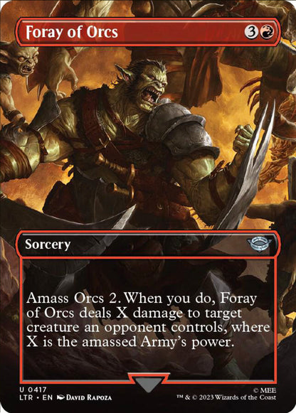 Foray of Orcs LTR Sorcery  NM