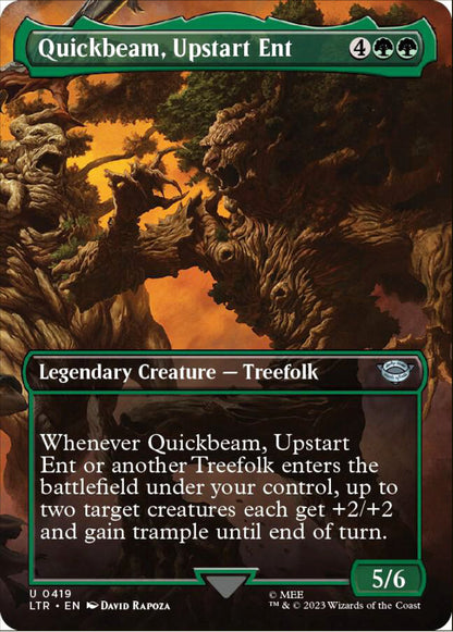 Quickbeam, Upstart Ent LTR Legendary Creature Treefolk NM