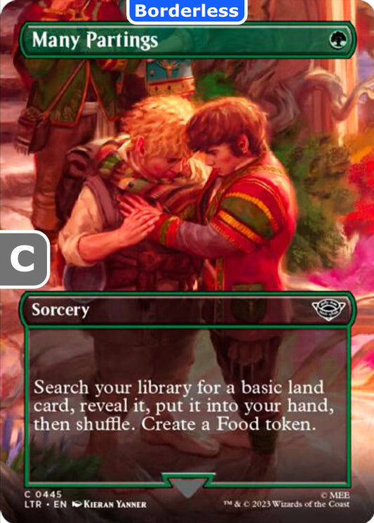 Many Partings LTR Sorcery  NM