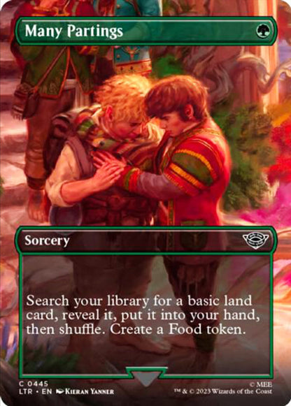 Many Partings LTR Sorcery  NM