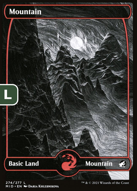 Mountain MID Basic Land Mountain NM