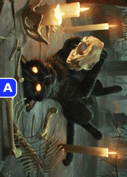 Nine-Lives Familiar FDN Art Card  NM