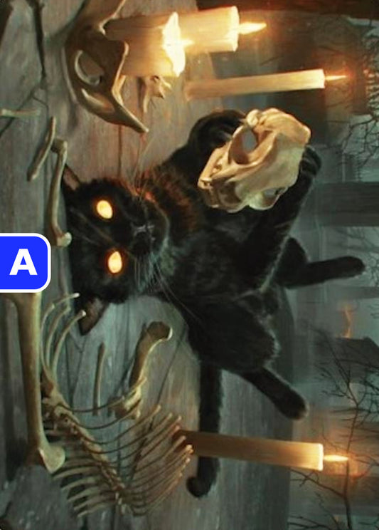 Nine-Lives Familiar FDN Art Card  NM
