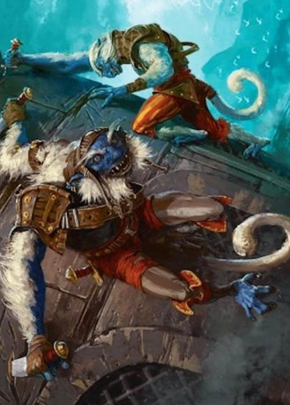 Goblin Boarders FDN Art Card  NM