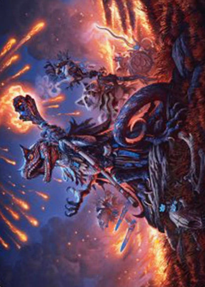Valley Flamecaller BLB Art Card  NM
