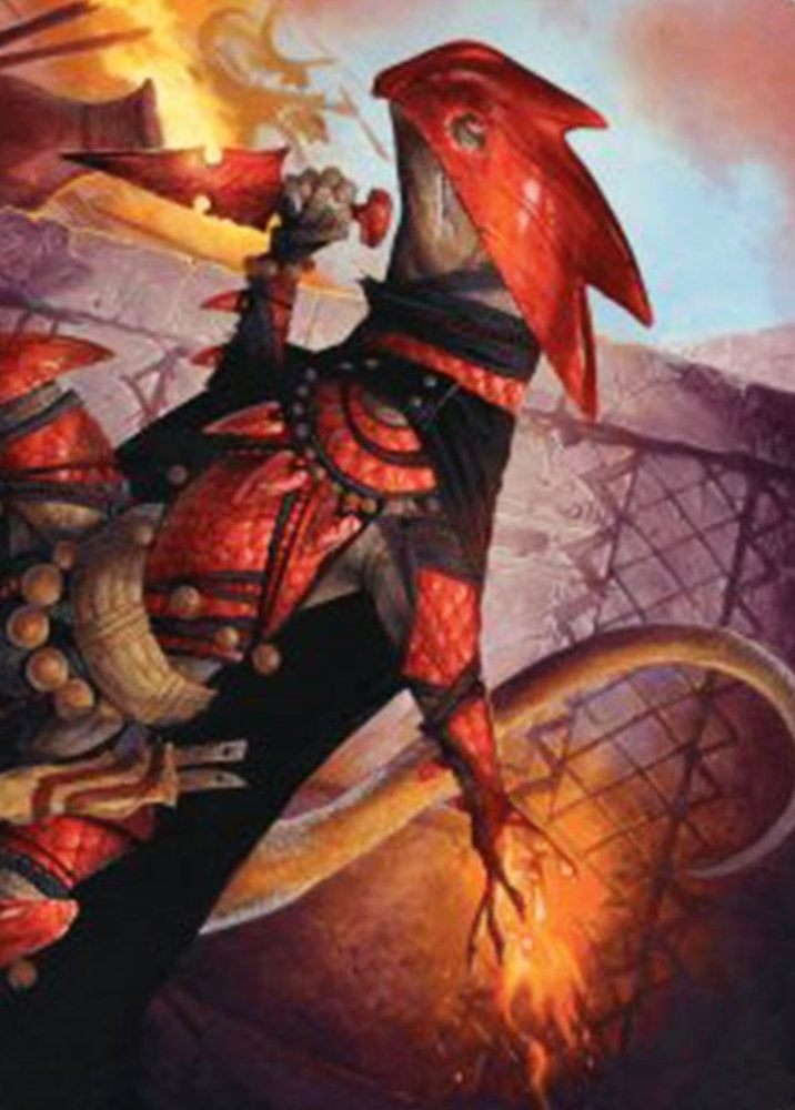 Cindering Cutthroat BLB Art Card  NM