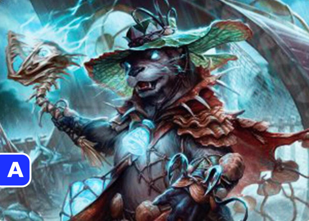 Tempest Angler BLB Art Card  NM