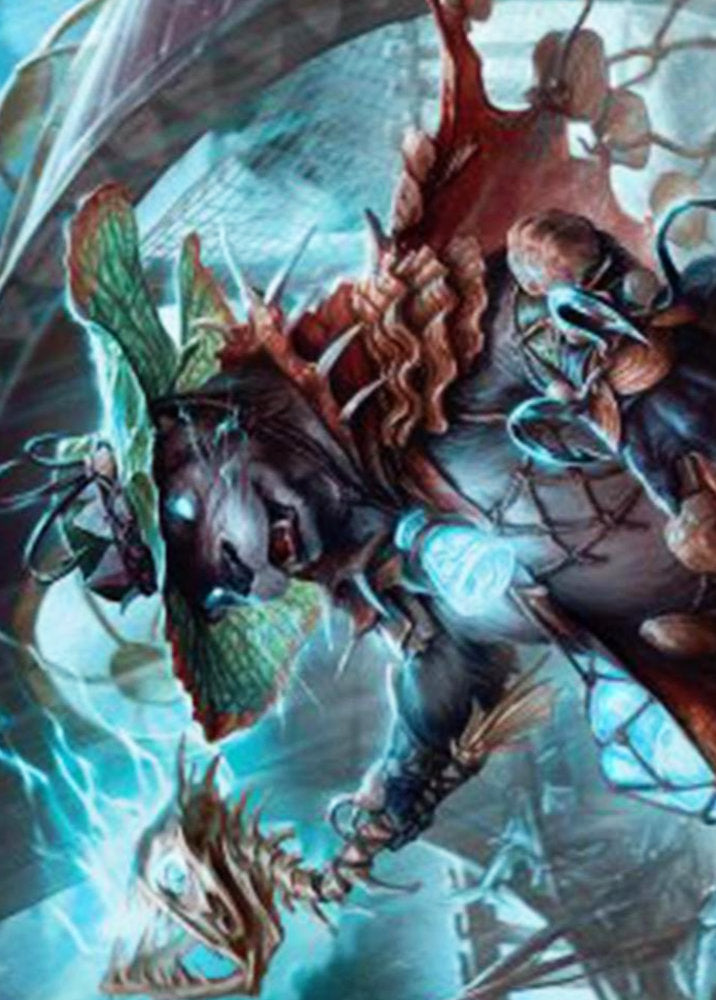 Tempest Angler BLB Art Card  NM