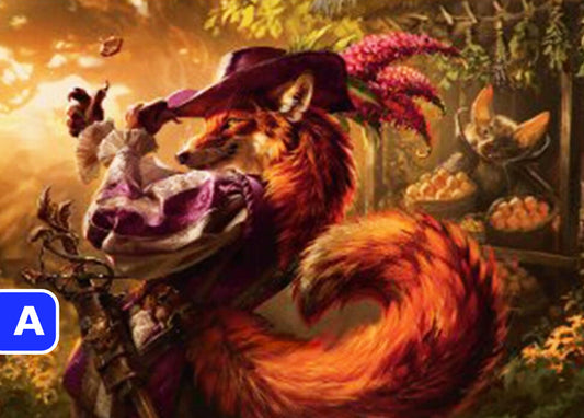 Mr. Foxglove BLB Art Card  NM