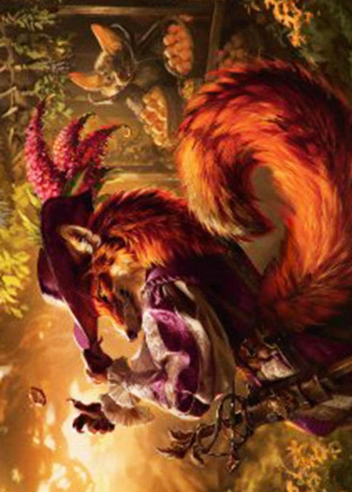 Mr. Foxglove BLB Art Card  NM