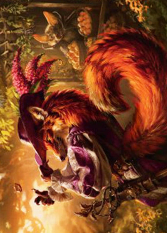 Mr. Foxglove BLB Art Card  NM