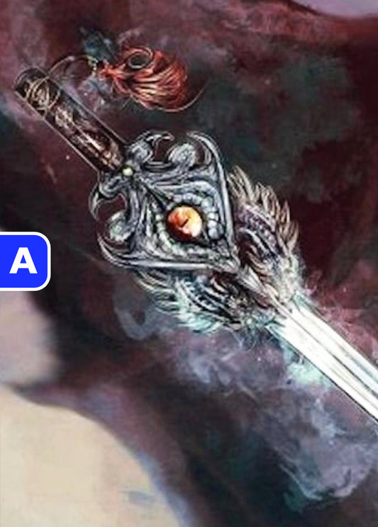 Dragonfire Blade TDM Art Card  NM
