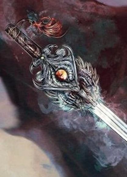 Dragonfire Blade TDM Art Card  NM