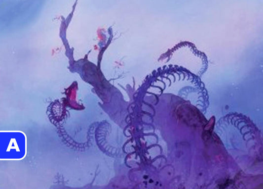 Coiling Rebirth BLB Art Card  NM