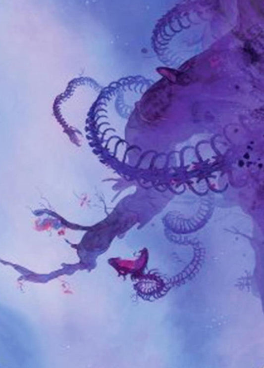Coiling Rebirth BLB Art Card  NM