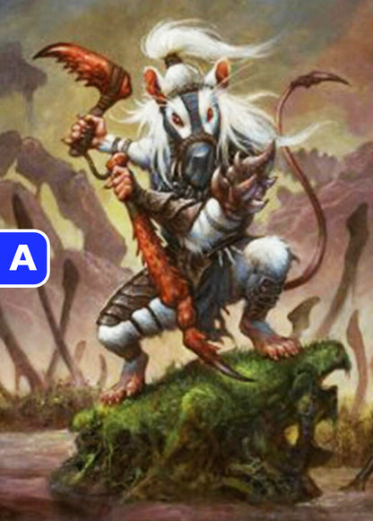 Ink-Eyes, Servant of Oni BLB Art Card  NM
