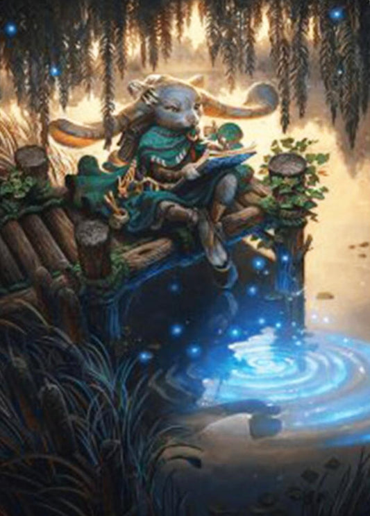 Tamiyo, Field Researcher BLB Art Card  NM
