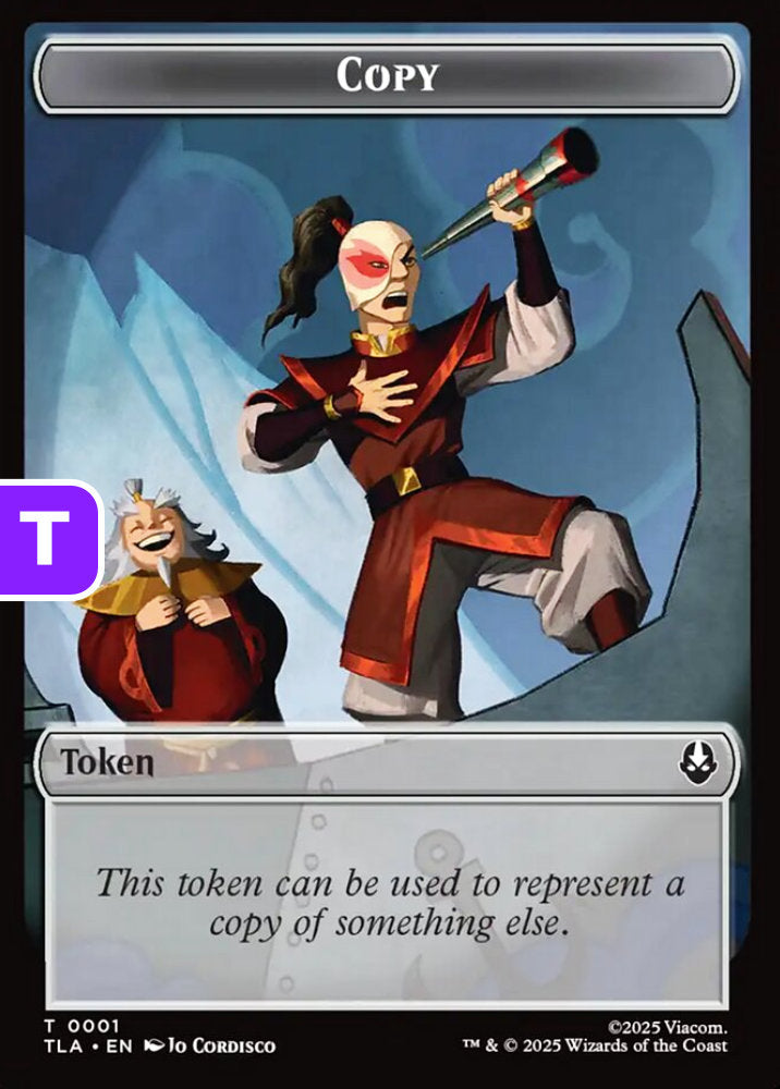 Copy/Spirit TLA Token Creature Copy/Spirit NM