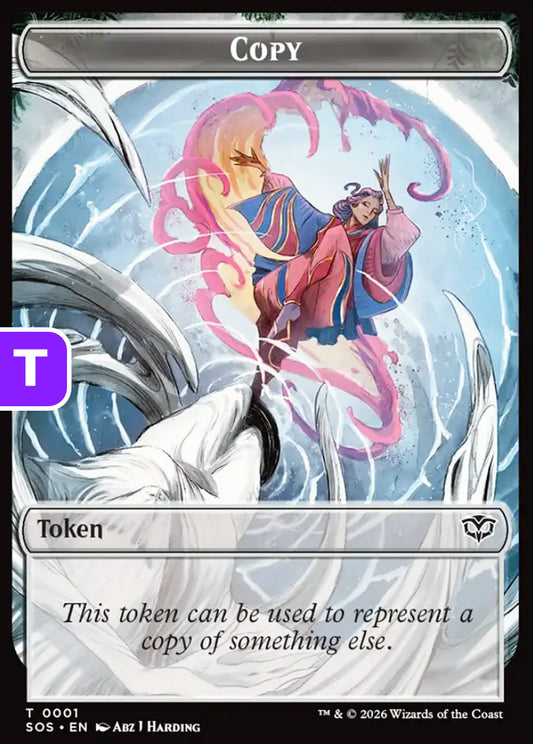 Copy/Spirit SOS Token/Token Creature /Spirit NM