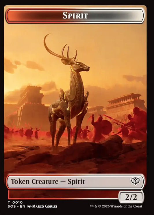 Copy/Spirit SOS Token/Token Creature /Spirit NM